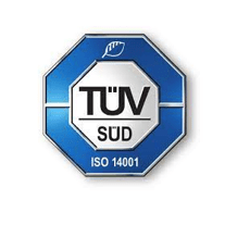 TÜV SÜD ISO 14001 certification mark