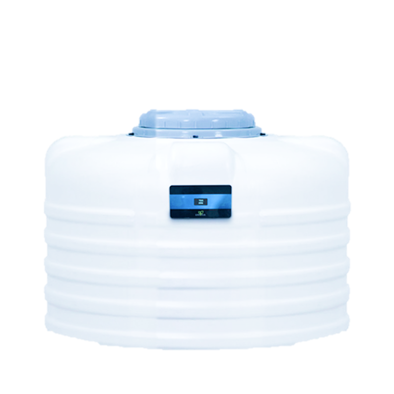 Envitus monitoring device shown on a storage tank