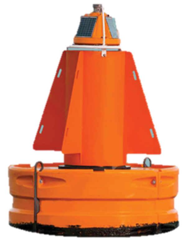 Envitus WQMS solar-powered water quality monitoring buoy